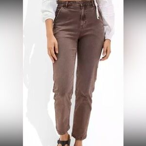 NWT American Eagle High Rise 90s Boyfriend Cargo Pants Size 6